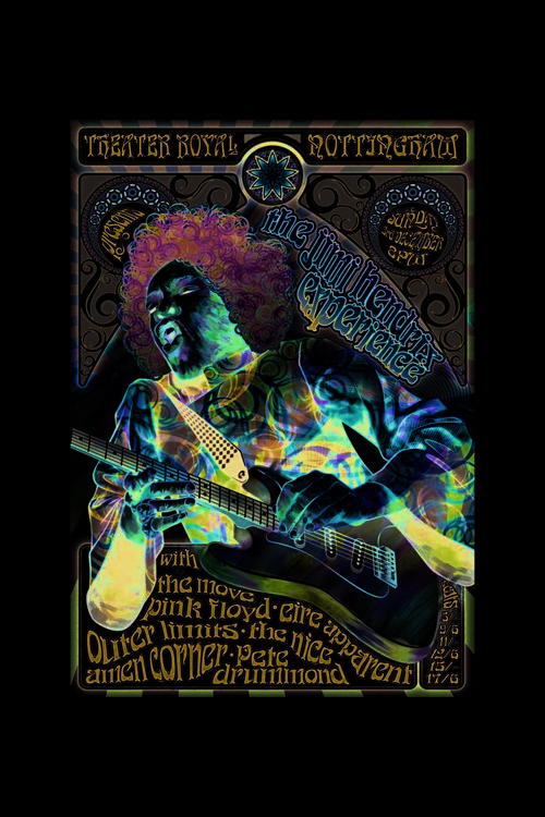 Aesthetic Hippie Duvar Posteri