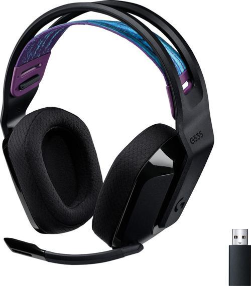 G535 Lıghtspeed Kablosuz Mikrofonlu Oyuncu Kulaklığı - Siyah
