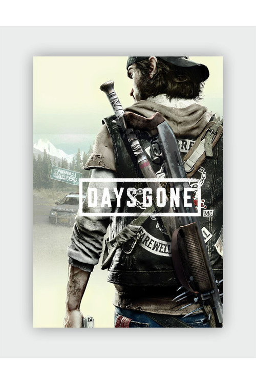 Day Gone Game Iııı Duvar Posteri - Kalın Kağıt - Çerçevesiz