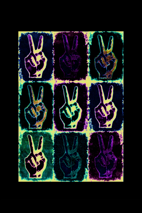 Aesthetic Hippie Duvar Posteri