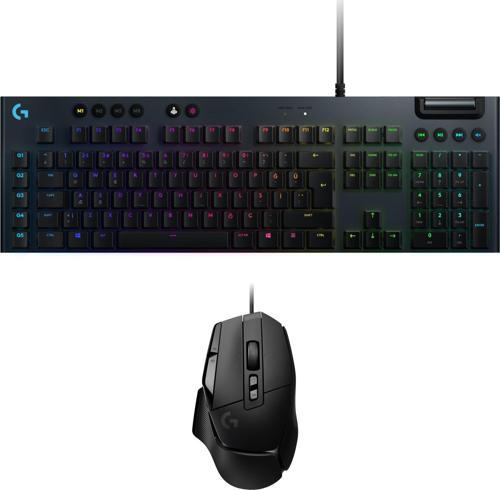 G815 Tactile Lightsync RGB Mekanik Gaming Türkçe Klavye + G502 X Kablolu Hero 25K Sensörlü Rgb Aydınlatmalı Oy