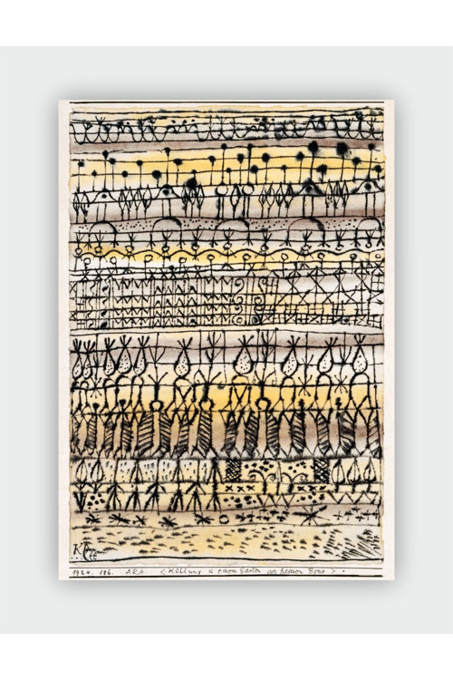 Creeper And Climber Paul Klee Duvar Posteri - Kalın Kağıt - Çerçevesiz