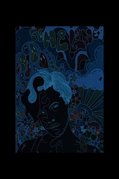 Aesthetic Hippie Poster Duvar Posteri