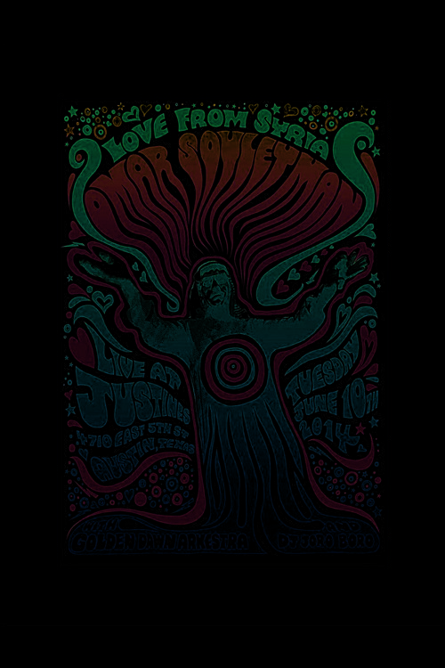 Aesthetic Hippie Duvar Posteri