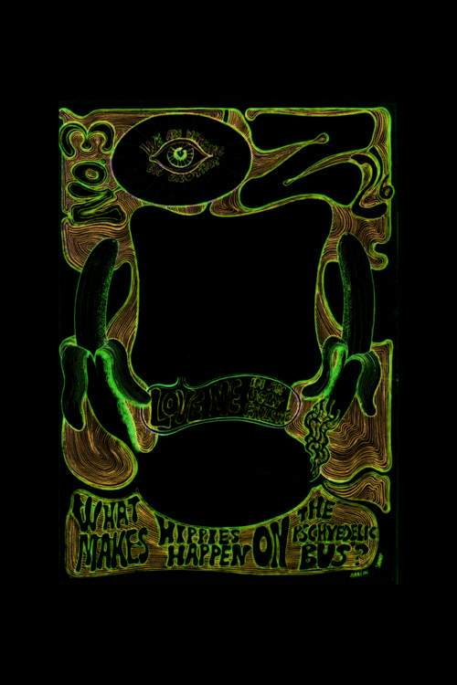Aesthetic Hippie Duvar Posteri