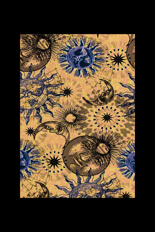 Aesthetic Hippie Duvar Posteri