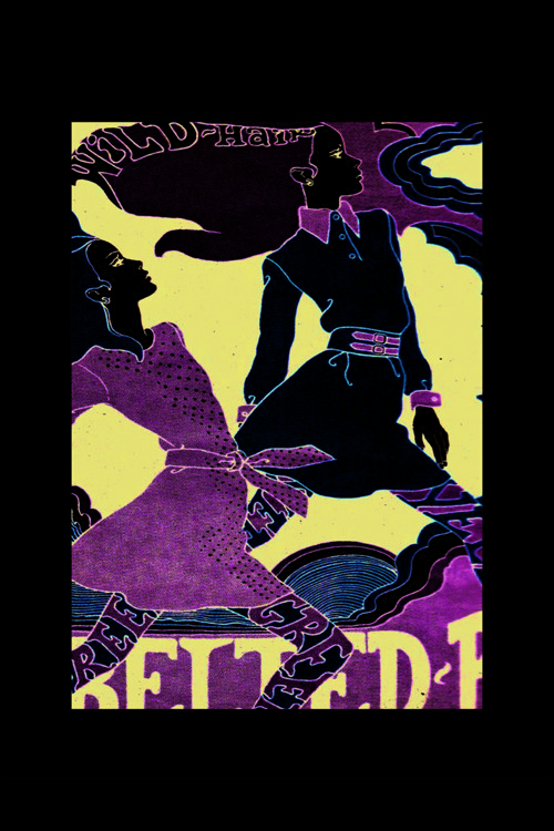 Aesthetic Hippie Duvar Posteri