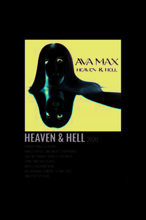 Heaven & Hell Duvar Posteri - Duvar Dekoru - Kalın Kağıt - Çerçevesiz