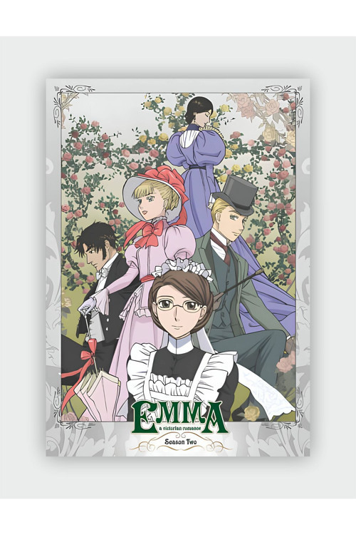 Emma: A Victorian Romance Anime Hd Manga Duvar Posteri - Kalın Kağıt - Çerçevesiz