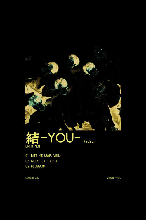 Enhypen ||-You- K-Pop Duvar Posteri - Duvar Dekoru - Kalın Kağıt - Çerçevesiz