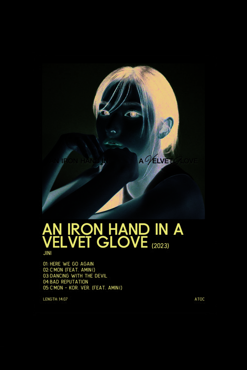 Jını An Iron Hand In A Velvet Glove K-Pop Duvar Posteri - Duvar Dekoru - Kalın Kağıt - Çerçevesiz