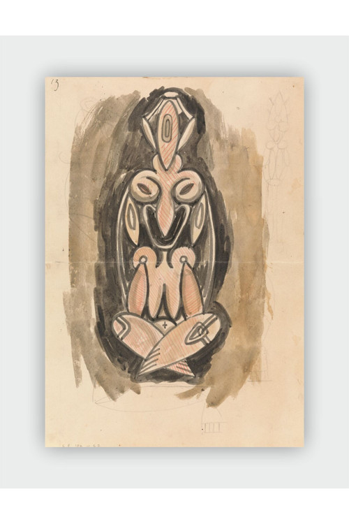 Henri Gaudier Brzeska, 1891 - 1915 Expressionism Art Duvar Posteri - Kalın Kağıt - Çerçevesiz