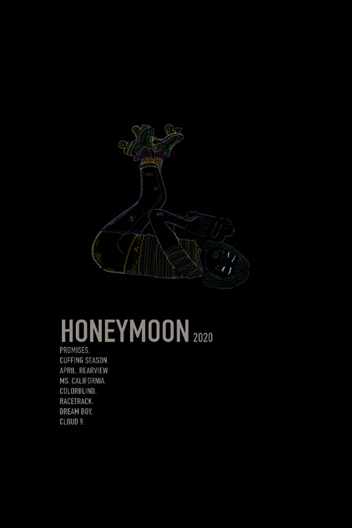 Honeymoon Duvar Posteri - Duvar Dekoru - Kalın Kağıt - Çerçevesiz