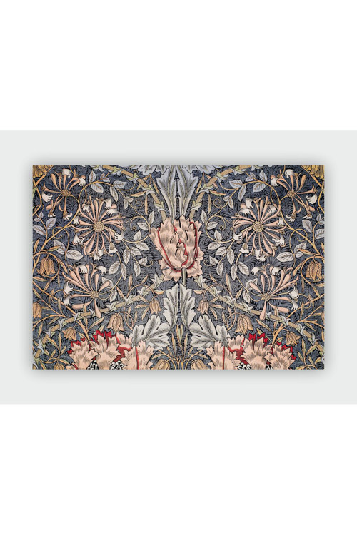 Honeysuckle Pattern William Morris Duvar Posteri - Kalın Kağıt - Çerçevesiz