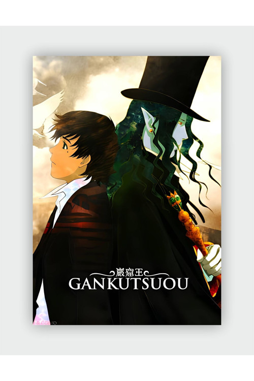 Gankutsuou: The Coont Of Monte Cristo Anime Hd Manga Duvar Posteri - Kalın Kağıt - Çerçevesiz