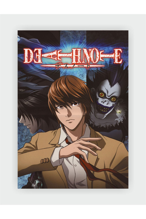 Death Note Anime Manga Duvar Posteri - Kalın Kağıt - Çerçevesiz