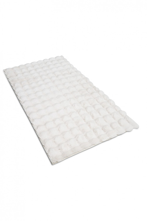 Molecule Krem Peluş Post Halı