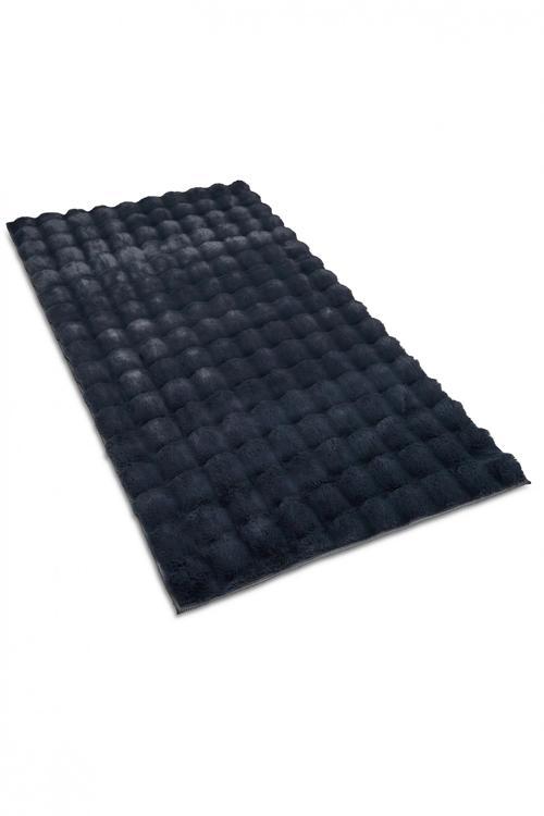 Molecule Antrasit Peluş Post Halı