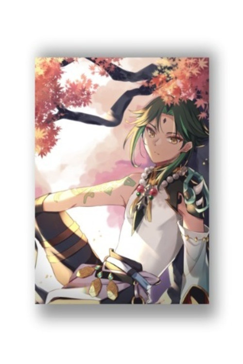 Genshin Impact Xiâo Anime Poster - Yüksek Çözünürlük Hd Duvar Posteri
