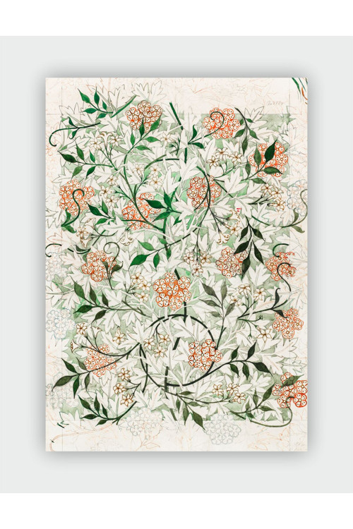 Jasmine, 1834 - 1896 William Morris Duvar Posteri - Kalın Kağıt - Çerçevesiz