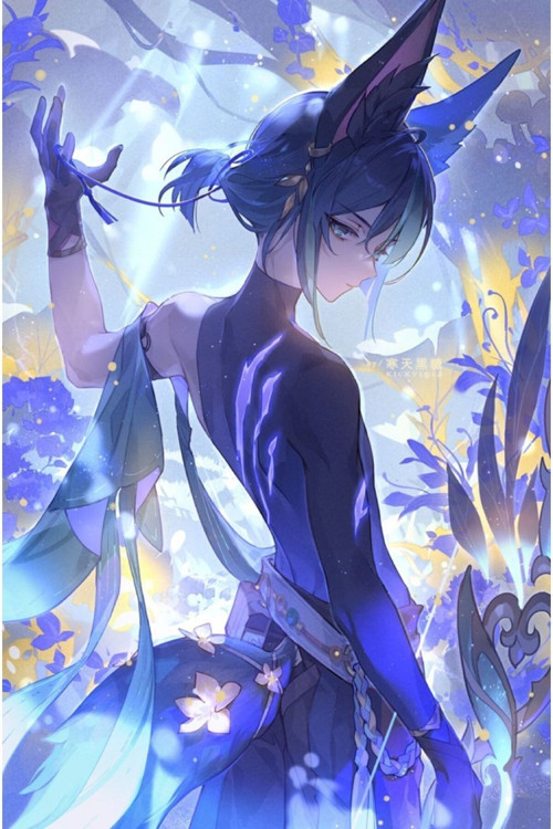 Genshin Impact Anime Poster - Yüksek Çözünürlük Hd Duvar Posteri