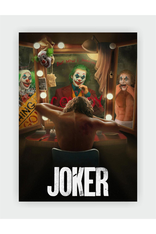 Joker Film Duvar Posteri - Kalın Kağıt - Çerçevesiz
