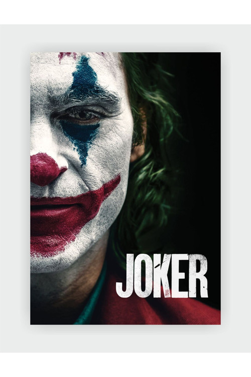Joker Film Duvar Posteri - Kalın Kağıt - Çerçevesiz