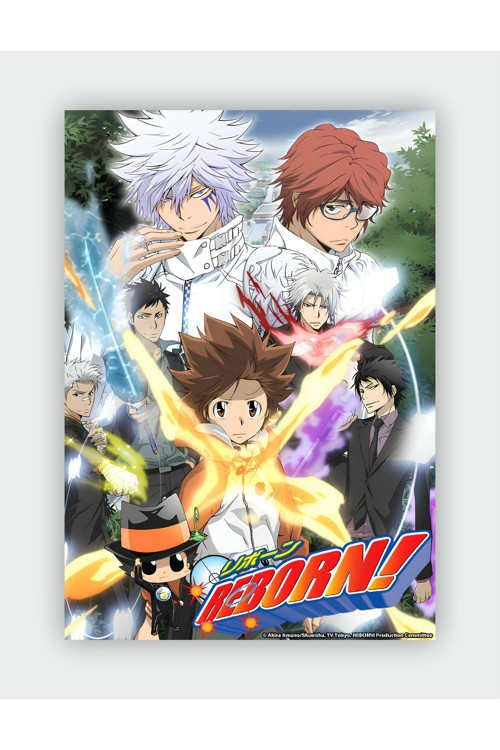Katekyo Hitman Reborn! Anime Hd Manga Duvar Posteri - Kalın Kağıt - Çerçevesiz