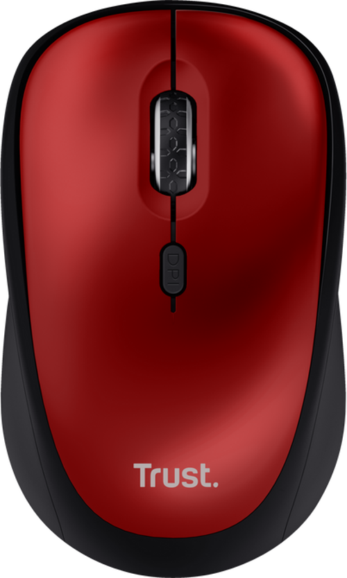 24550 Yvi+ Sessiz Kablosuz Optik Mouse - Kırmızı
