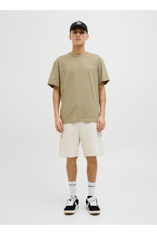 Bisiklet Yaka Yeşil Erkek T-Shirt 12271257_Jjjayce Tee Ss Crew Neck