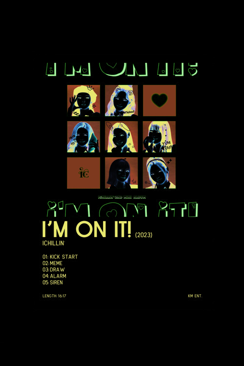 Ichıllın´ I´M Not It! K-Pop Duvar Posteri - Duvar Dekoru - Kalın Kağıt - Çerçevesiz