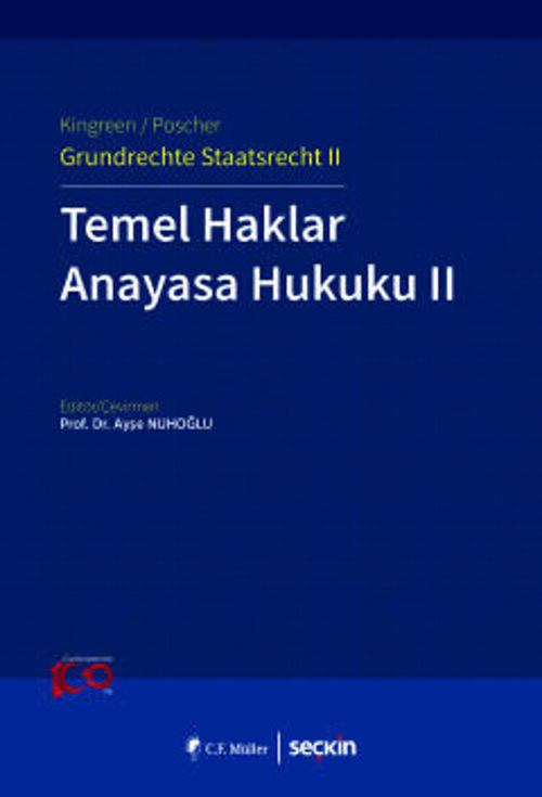 Kingreen/Poscher - Grundrechte Staatsrecht II Temel Haklar, Anayasa Hukuku II Prof. Dr. Thorsten Kingreen,Prof. Dr. Ralf