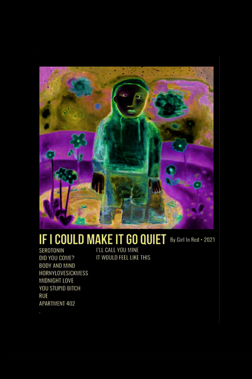 If A Could Make It Go Quiet Duvar Posteri - Duvar Dekoru - Kalın Kağıt - Çerçevesiz