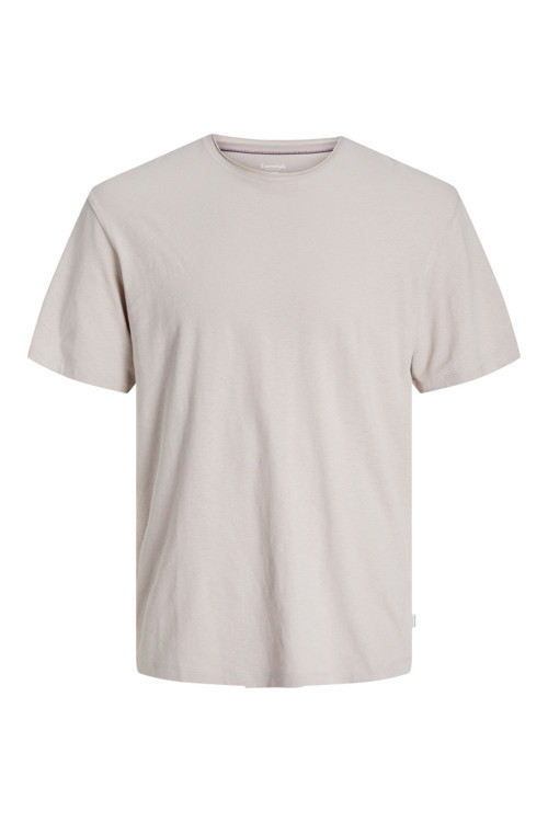 Jjesummer Keten T-Shirt Ss O-Neck Ln