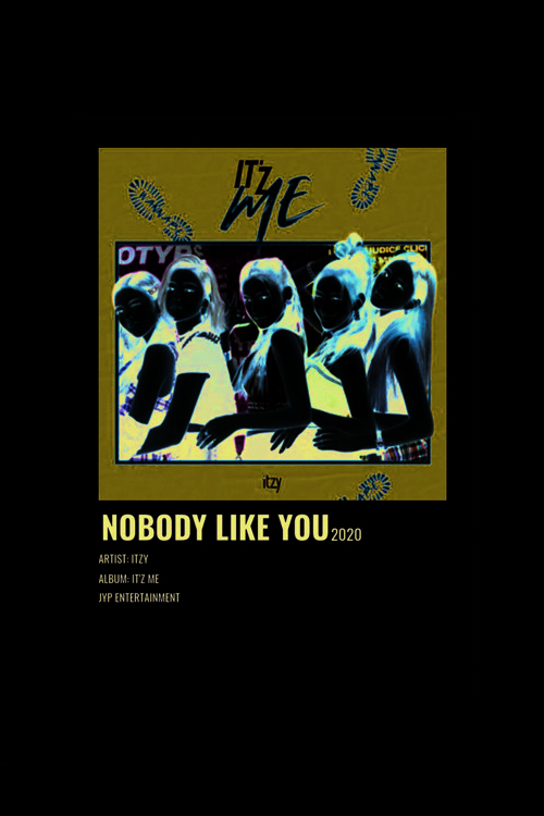 Itzy Nobody Like You K-Pop Duvar Posteri - Duvar Dekoru - Kalın Kağıt - Çerçevesiz