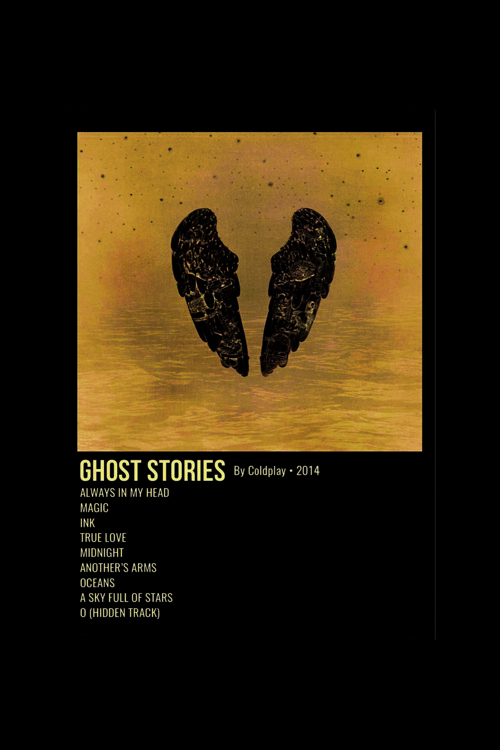 Ghost Stories Duvar Posteri - Duvar Dekoru - Kalın Kağıt - Çerçevesiz