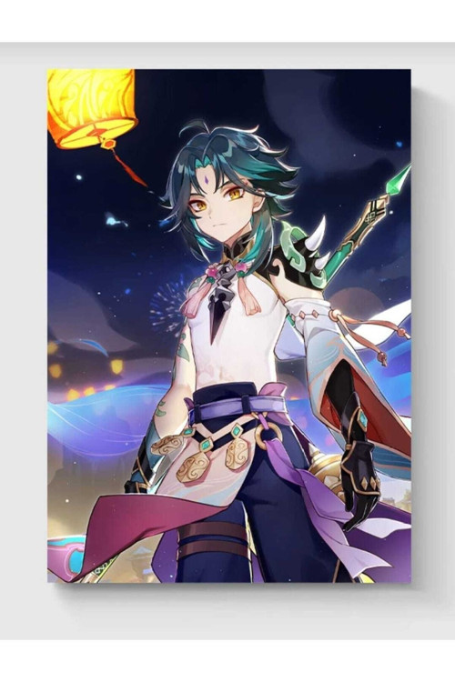 Genshin Impact Gaming Anime Poster - Yüksek Çözünürlük Hd Duvar Posteri