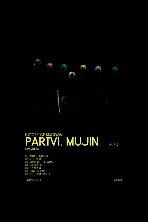 Kıngdom History Of Kingdom: Partvı. Mujin K-Pop Duvar Posteri - Duvar Dekoru-Kalın Kağıt-Çerçevesiz