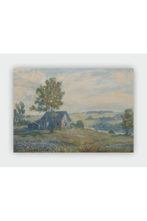 Jesse Hobby, Landscape Vintage Art Duvar Posteri - Kalın Kağıt - Çerçevesiz