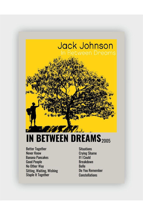 In Between Dreams Duvar Posteri - Duvar Dekoru - Kalın Kağıt - Çerçevesiz