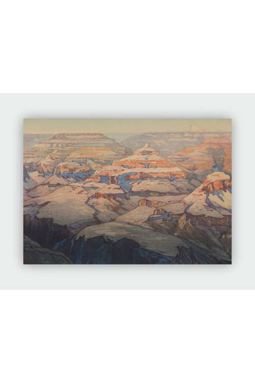 Hiroshi Yoshida Japanese Art Duvar Posteri - Kalın Kağıt - Çerçevesiz