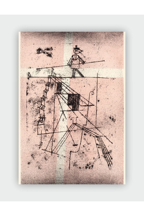 İp Cambazı Paul Klee Duvar Posteri - Kalın Kağıt - Çerçevesiz