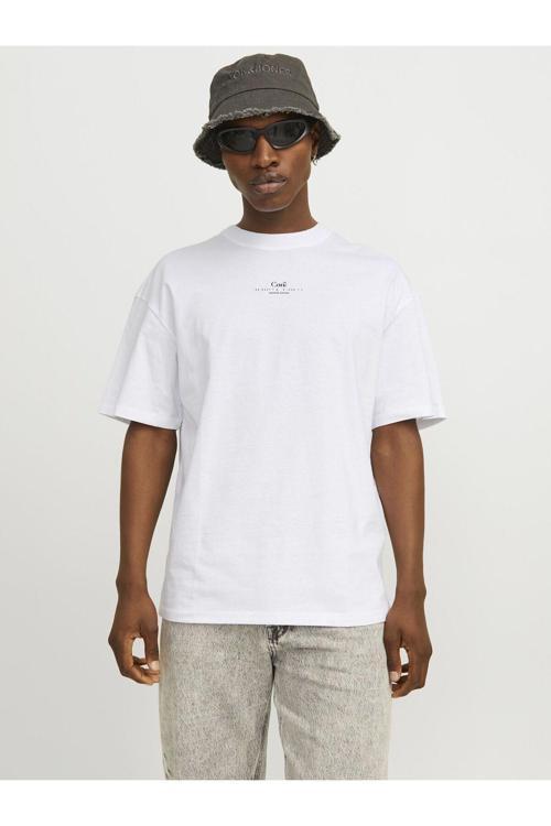 T-Shirt Gedruckt Rundhals T-Shirt