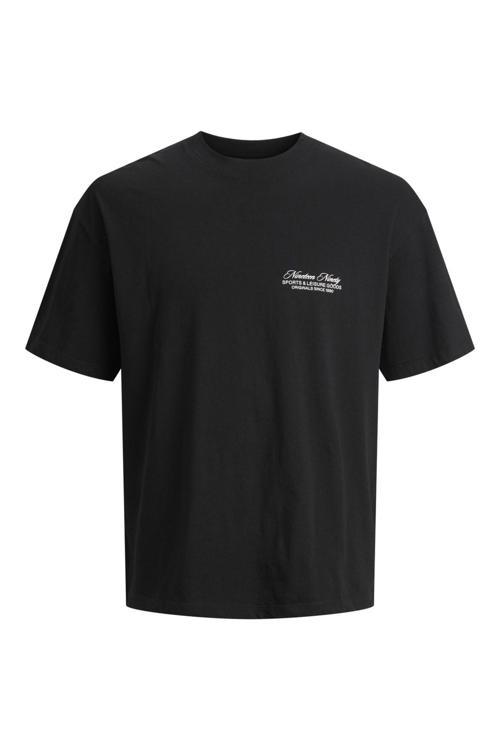 Sirt Baskili Bisiklet Yaka Tisört- Brink