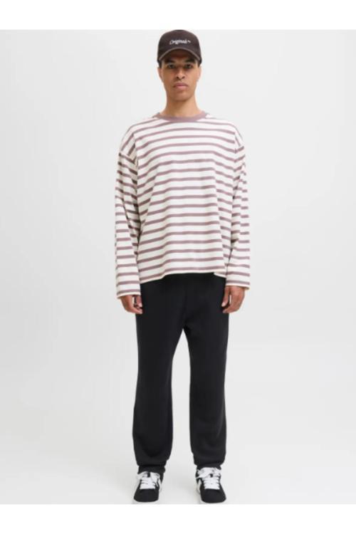 Jpstkane Bradley Uncuffed Sweat Pants Noos Erkek Siyah Eşofman Altı 12279134
