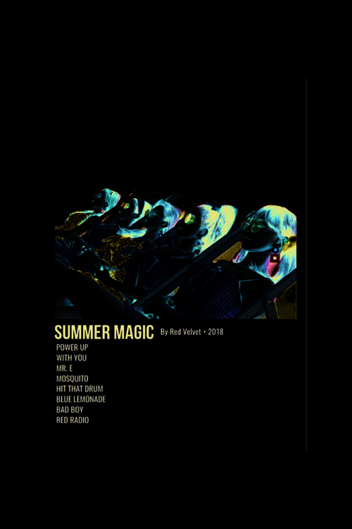 Summer Magic Duvar Posteri - Duvar Dekoru - Kalın Kağıt - Çerçevesiz