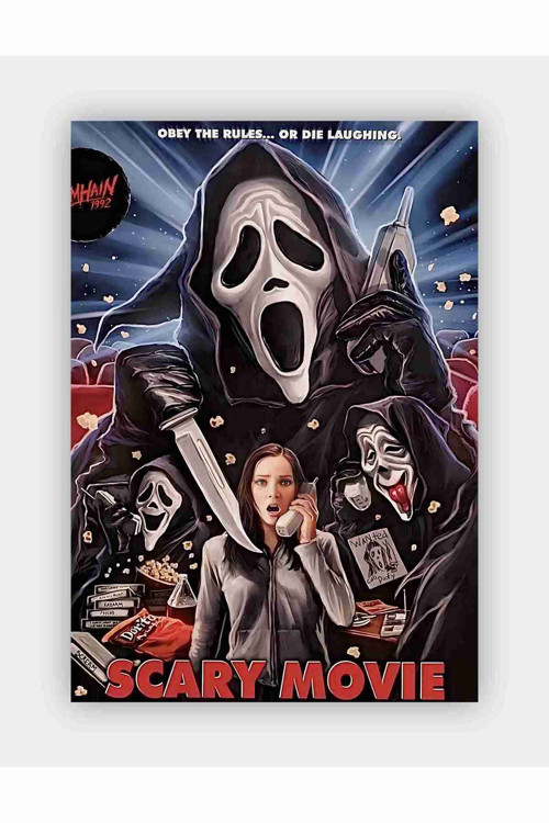 Scream - Obey The Rules Scary Move Kağıt Poster - Çerçevesiz