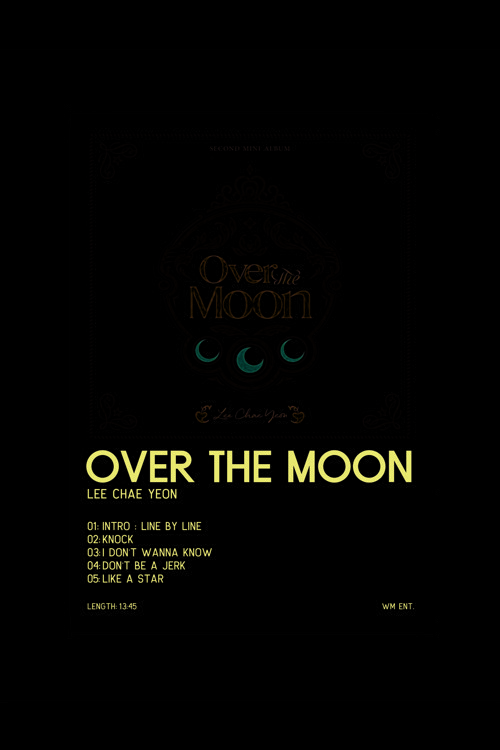 Lee Chae Yeon Over The Moon K-Pop Duvar Posteri - Duvar Dekoru - Kalın Kağıt - Çerçevesiz
