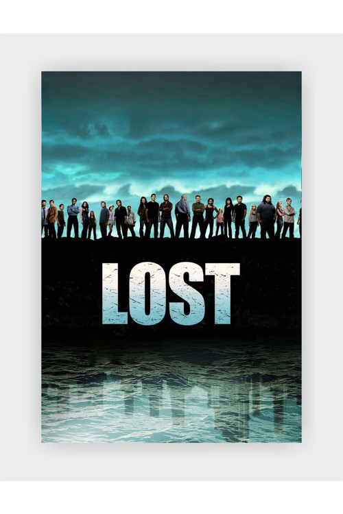 Lost Dizi Duvar Posteri - Kalın Kağıt - Çerçevesiz
