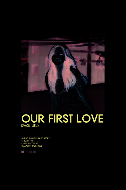 Kwon Jıeun Our Firts Love K-Pop Duvar Posteri - Duvar Dekoru - Kalın Kağıt - Çerçevesiz
